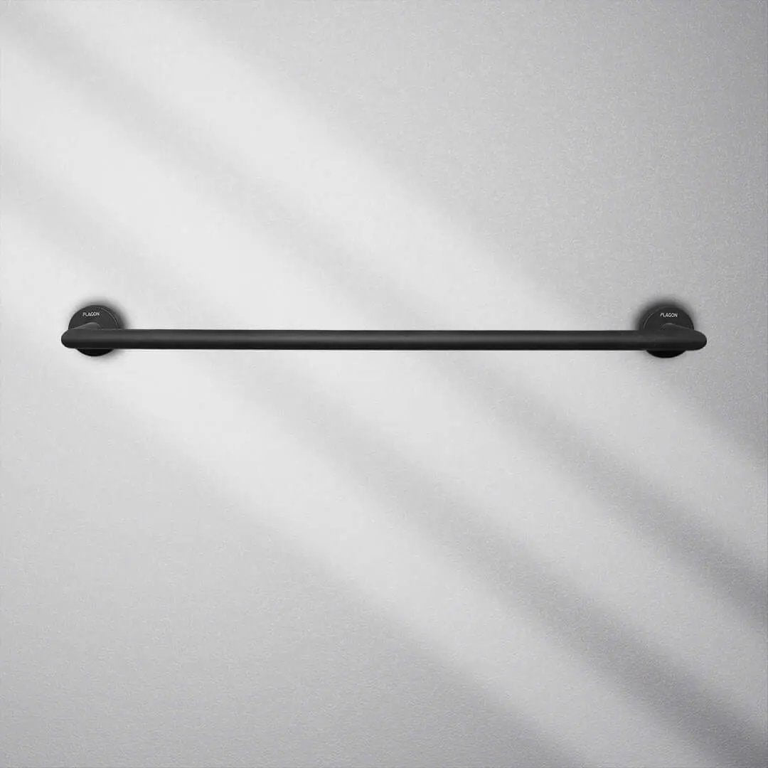 حامل مناشف اسود  FLAGON - Zinco