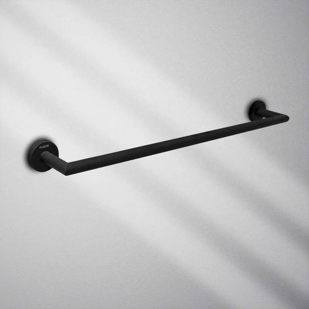 حامل مناشف اسود  FLAGON - Zinco