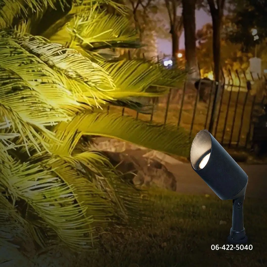 زينسا كشاف خارجي أرضي - أسود - Zinco