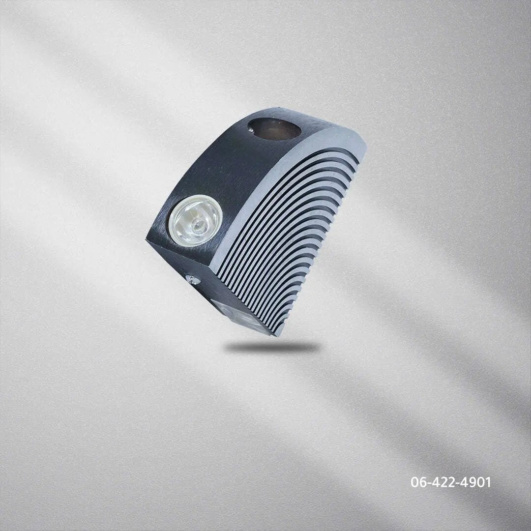 فريم ثلاثي مربع بدون عاكس المونيوم ابيض - Zinco