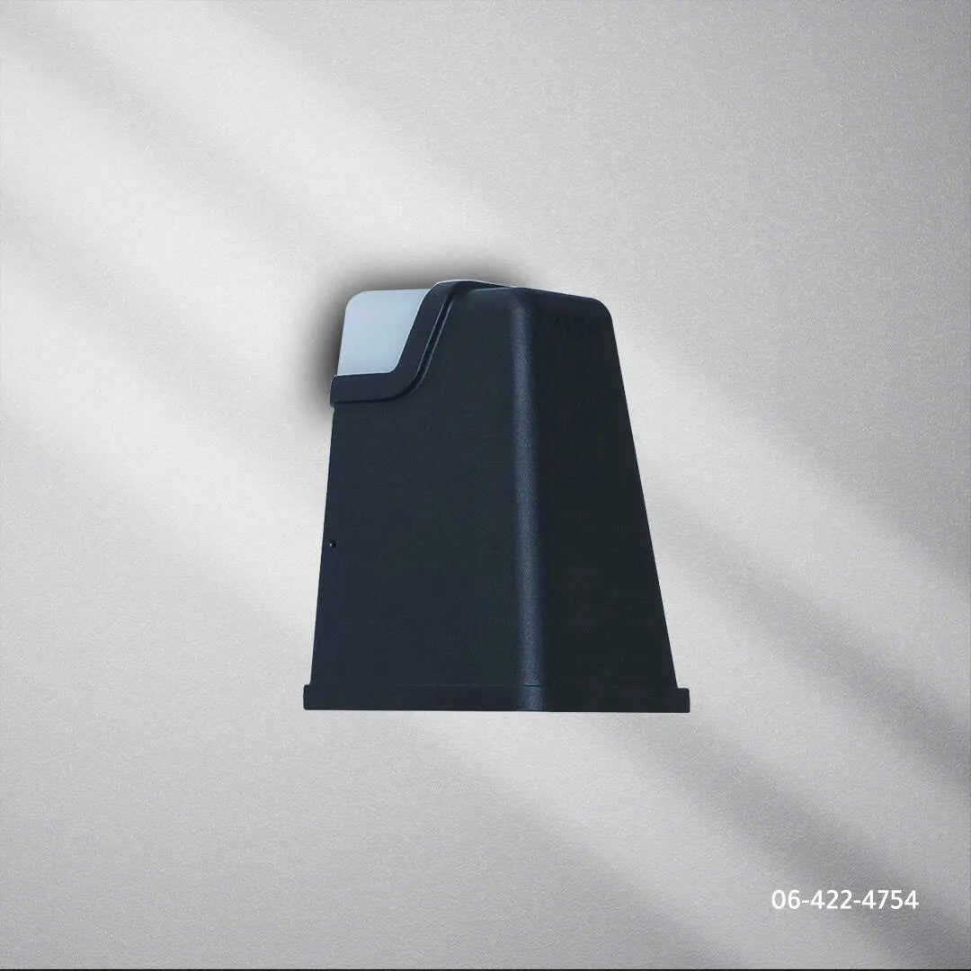 زينكو كشاف جداري - اضاءة ليد - أسود - Zinco