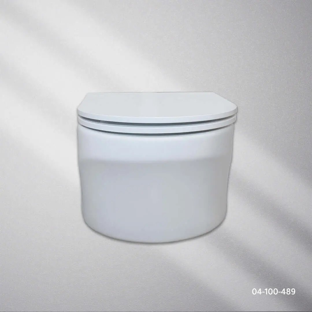 كرسي افرنجي جداري ابيض ZINCO - Zinco