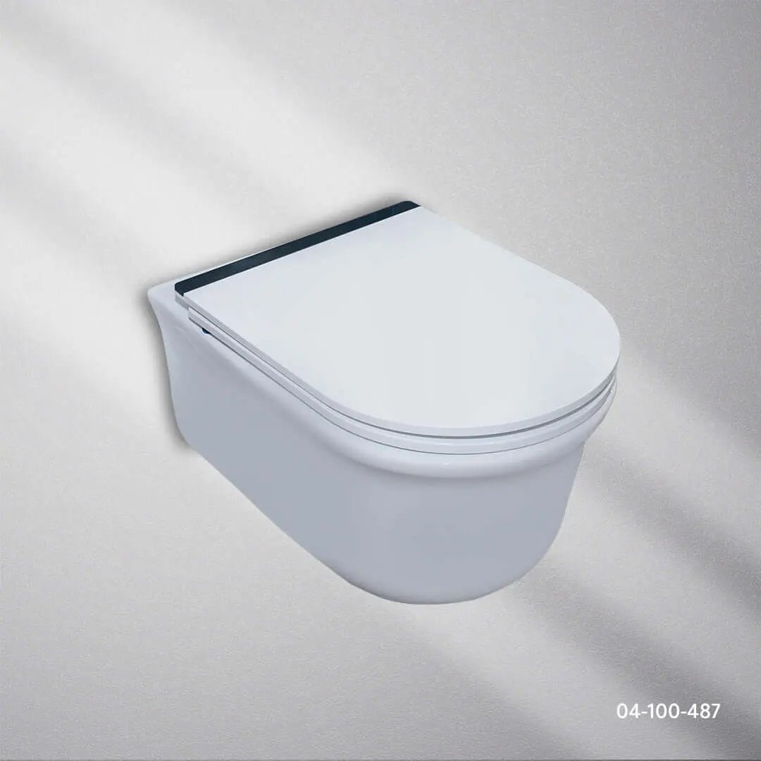 كرسي افرنجي جداري ابيض ZINCO - Zinco