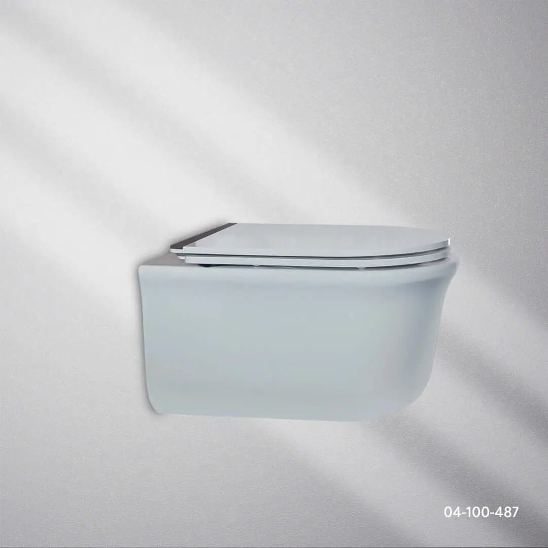 كرسي افرنجي جداري ابيض ZINCO - Zinco