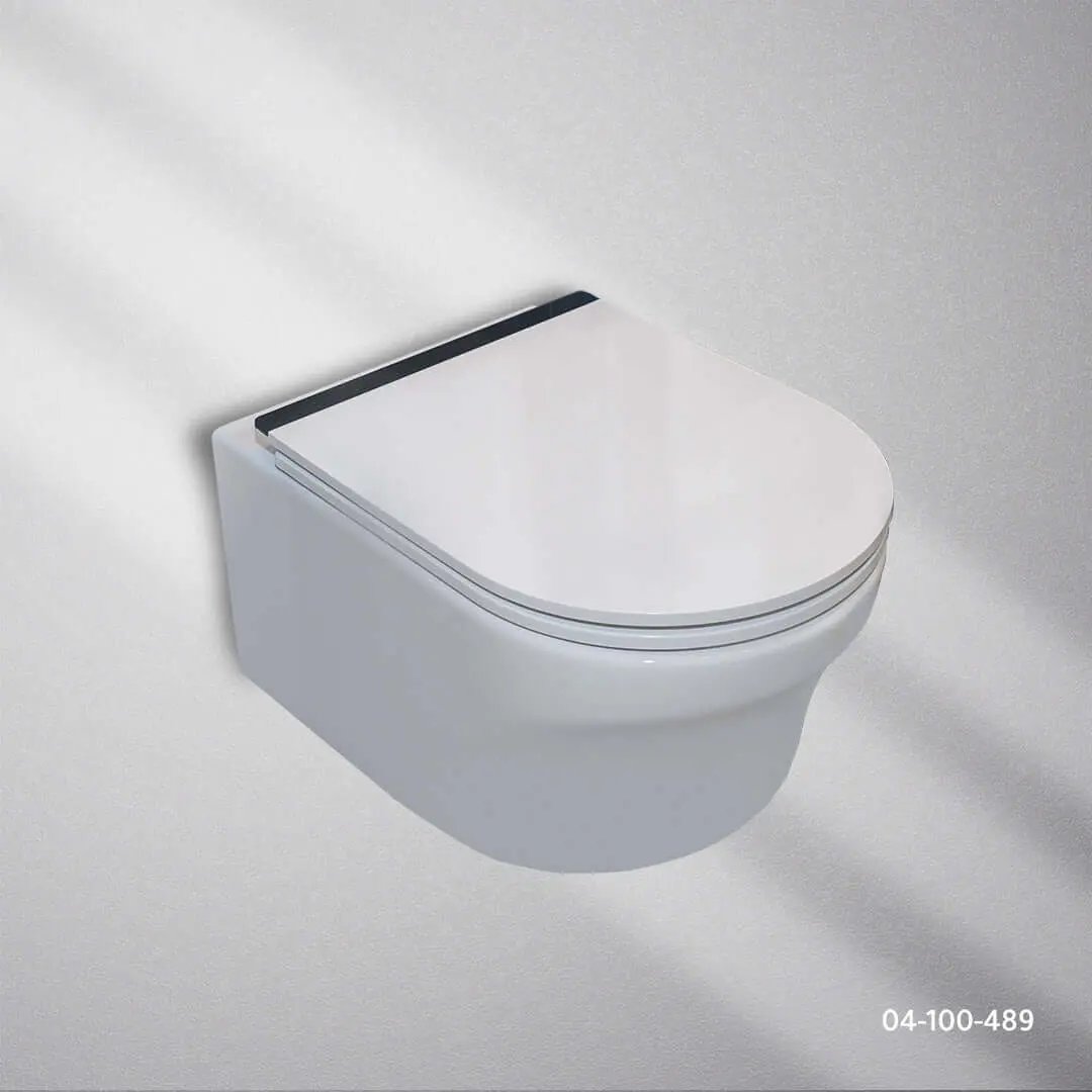 كرسي افرنجي جداري ابيض ZINCO - Zinco